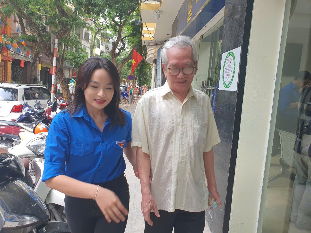 Thanh niên phường Ba Đình