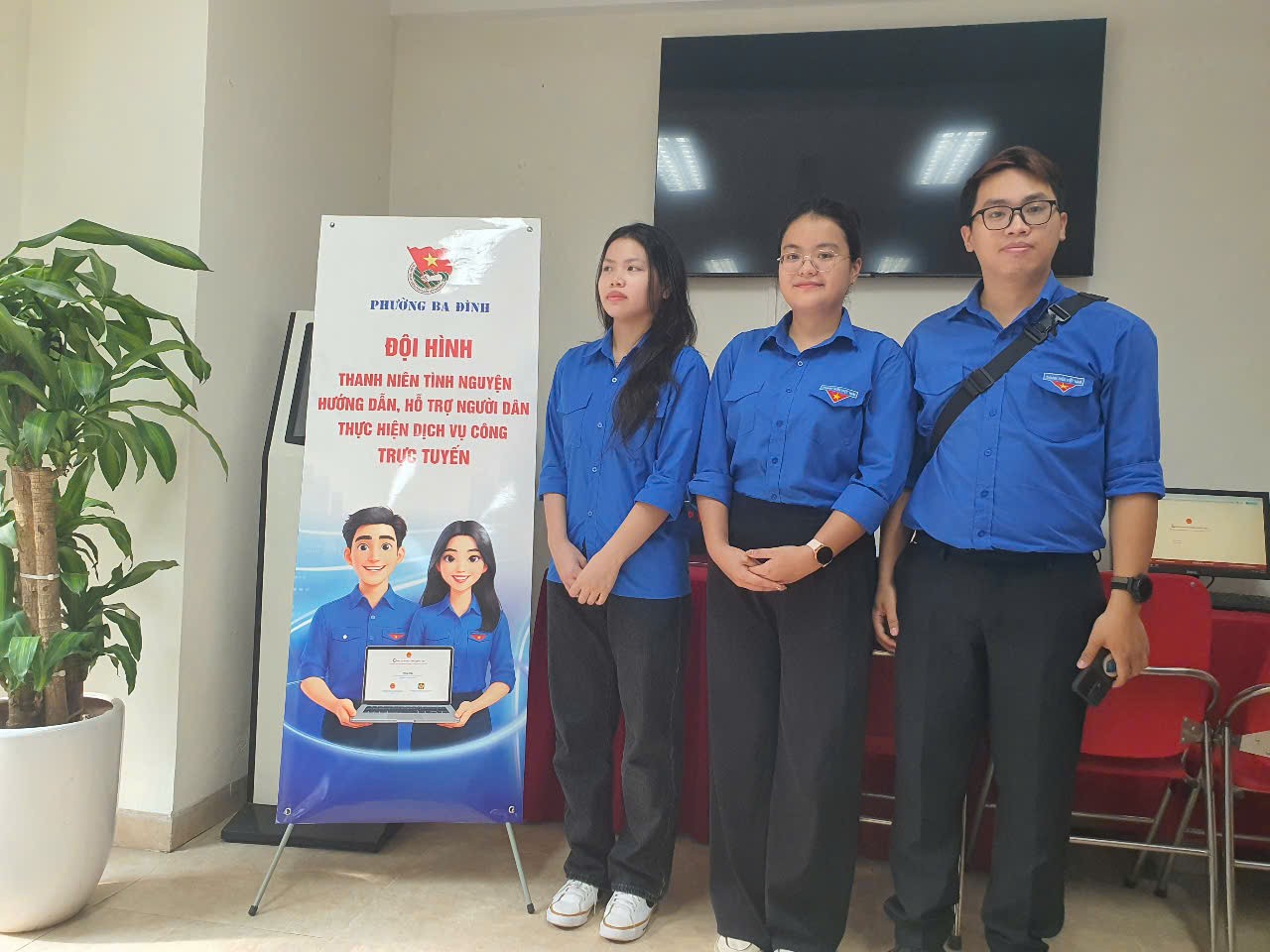 Thanh niên phường Ba Đình