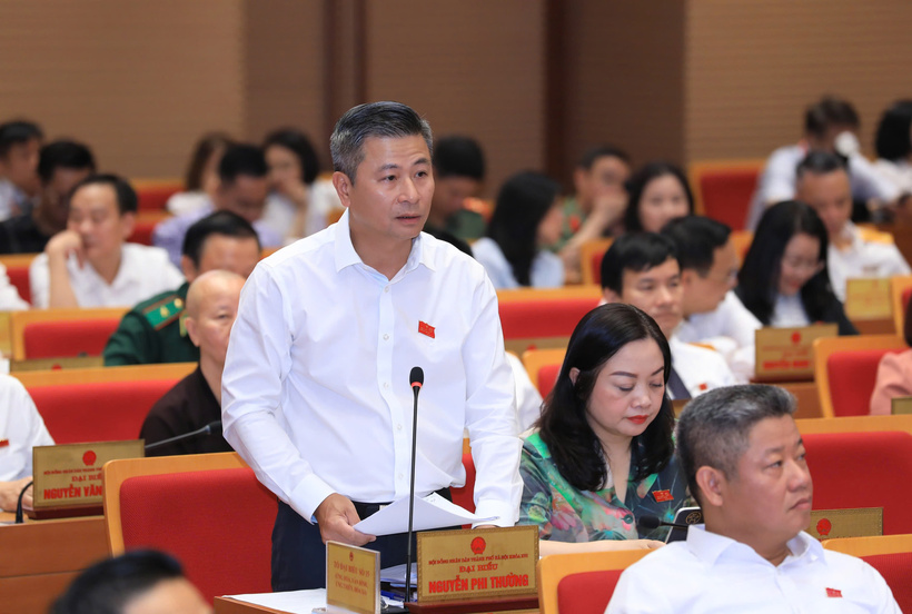 Ông Nguyễn Phi Thường, Giám đốc Sở Xây dựng Hà Nội thừa nhận công tác GPMB uyến đường Vành đai 1 đoạn Hoàng Cầu - Voi Phục chậm tiến độ.