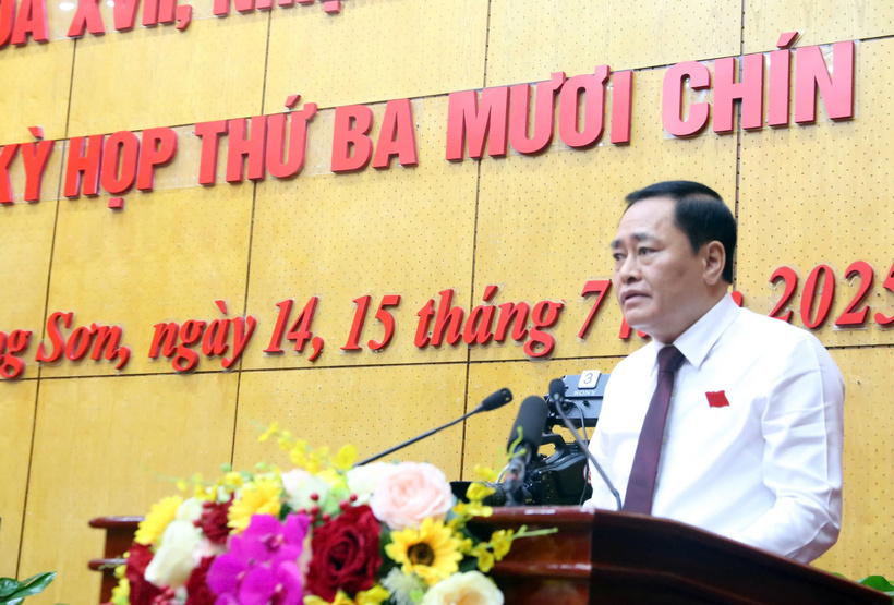 Ông Hồ Tiến Thiệu, Chủ tịch UBND tỉnh Lạng Sơn