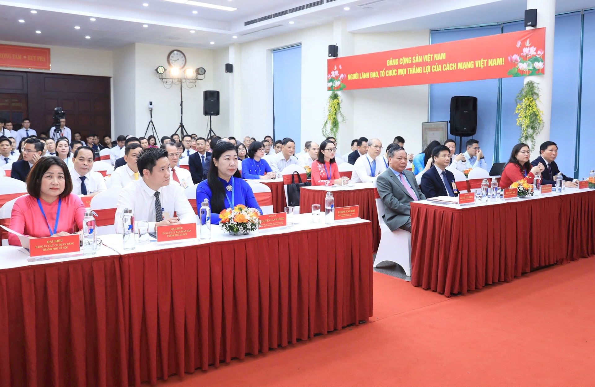 Các đại biểu dự đại hội. Ảnh: Quang Thái