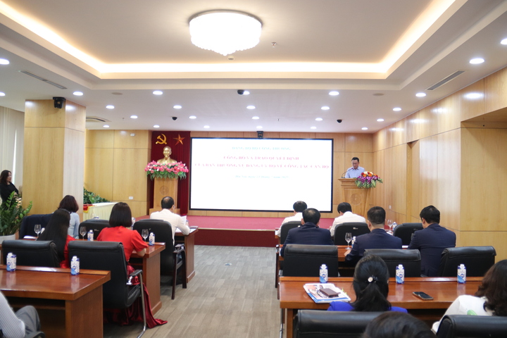 Quang cảnh hội nghị. Ảnh: Thanh Tuấn