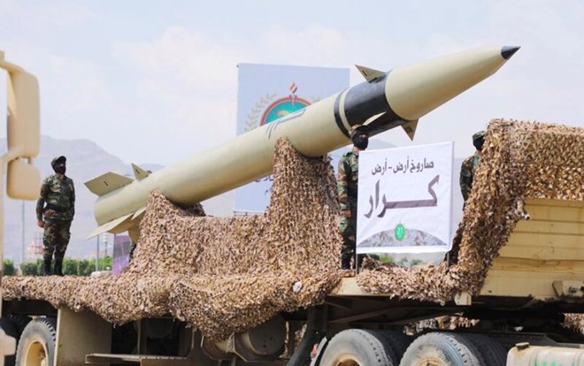 Houthi đe dọa tấn công tàu vào cảng Israel bất kể xuất xứ
