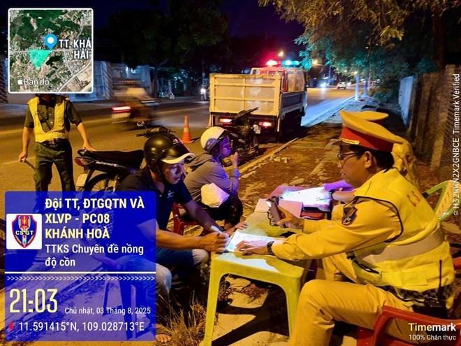 CSGT Khánh Hòa ra quân, 3 ngày xử lý gần 500 trường hợp vi phạm