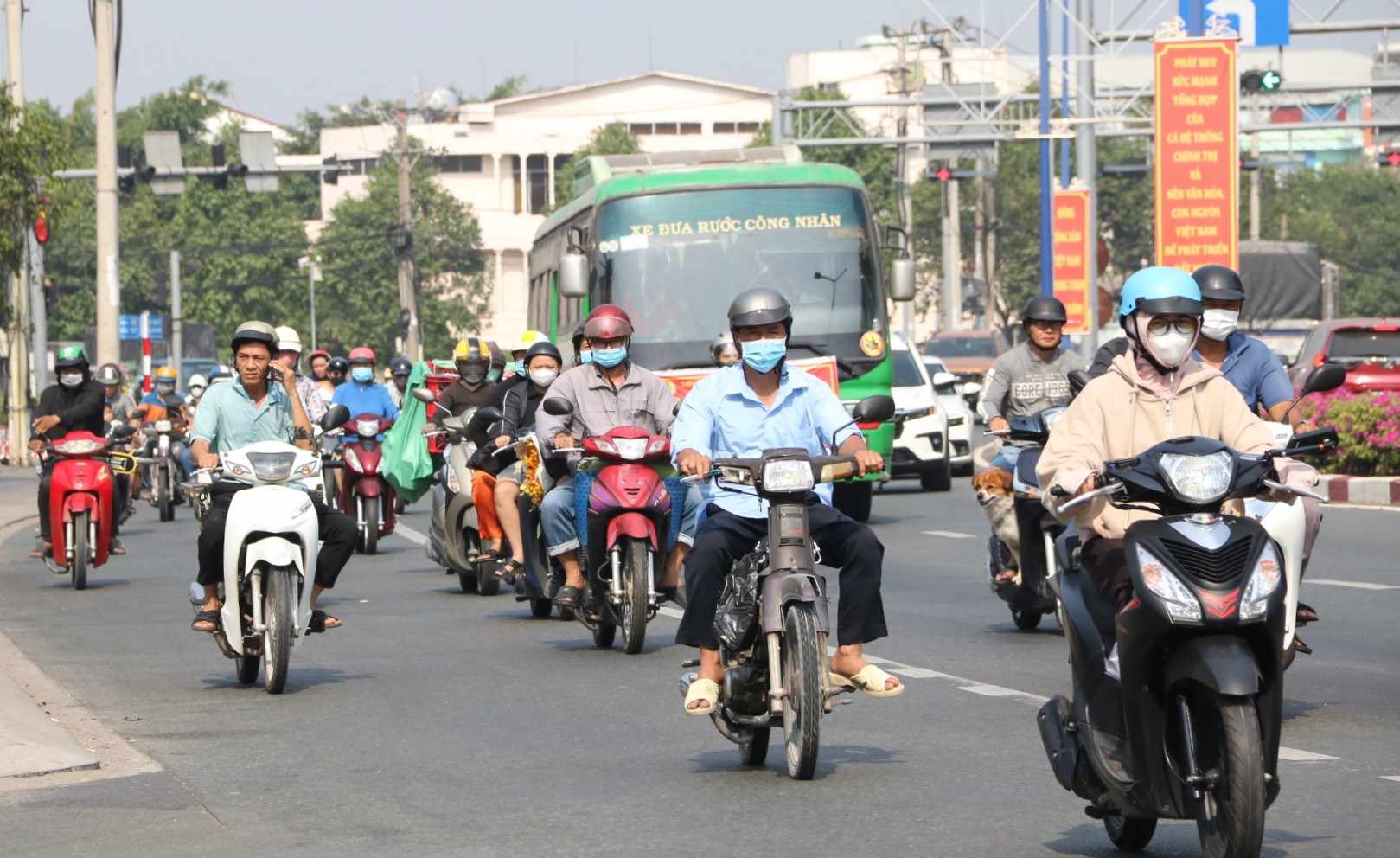 Dự án xây dựng hầm chui được đầu tư 1.050 tỉ đồng. Ảnh: Đình Trọng