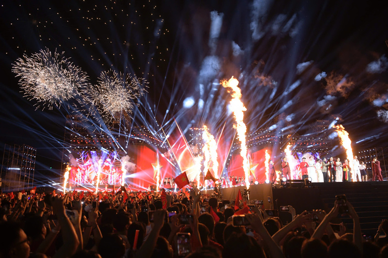 Ngành công nghiệp văn hóa đang có bước phát triển ấn tượng, đặc biệt là lĩnh vực nghệ thuật biểu diễn. Ảnh: Nam Nguyễn