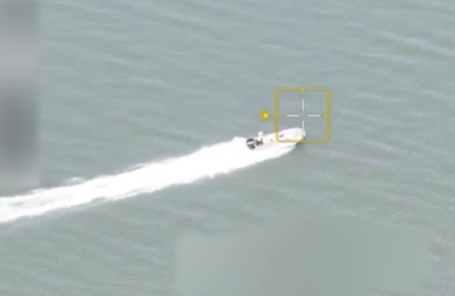 UAV Nga tập kích đánh chìm ca nô chở biệt kích Ukraina