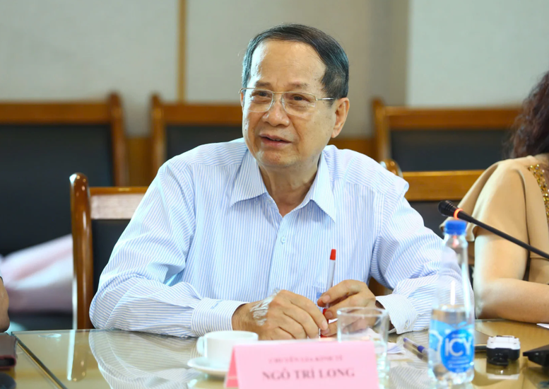 Chuyên gia kinh tế PGS TS Ngô Trí Long. Ảnh: VGP
