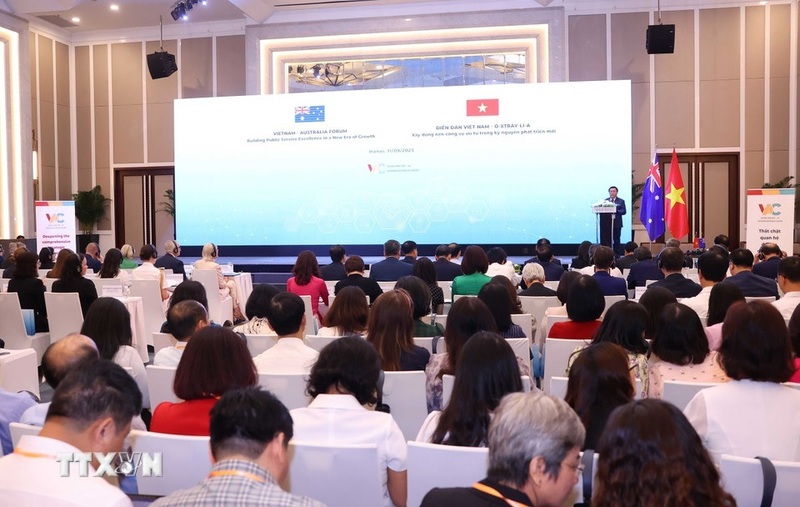 Diễn đàn Việt Nam - Australia 2025. Ảnh: Văn Điệp/TTXVN