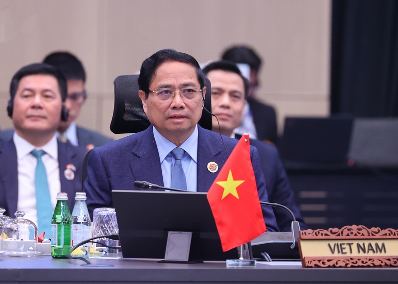 Thủ tướng đề xuất 3 định hướng tăng cường hợp tác ASEAN+3 trong tình hình mới. Ảnh: VGP/Nhật Bắc