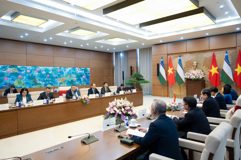 Quang cảnh cuộc tiếp. Ảnh: VPQH