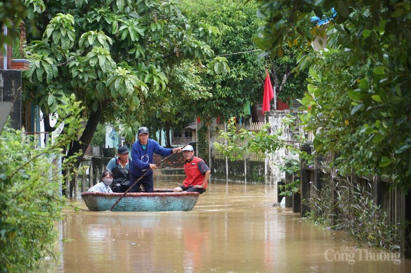 Nhờ sự chủ động thích ứng, người dân thôn Trường Định không bị thiệt hại về tài sản do mưa lũ.