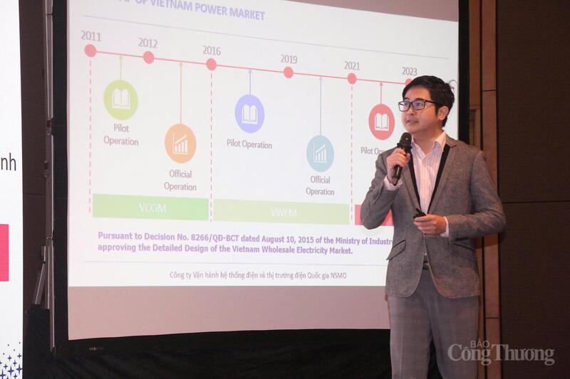 Ông Nguyễn Thái Minh, Phó trưởng phòng Điều hành thị trường điện - NSMO. Ảnh: P.C