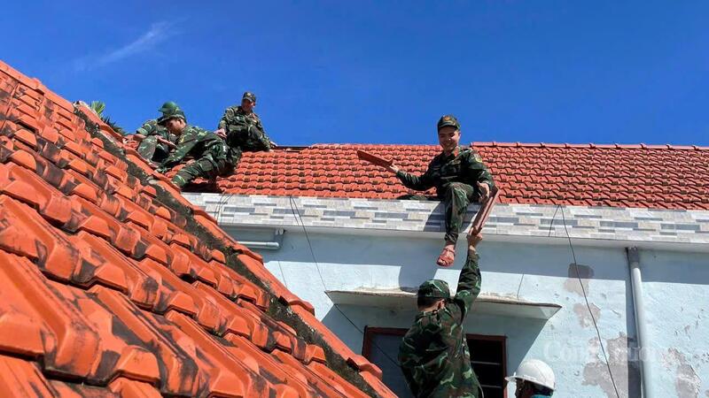 Những ngôi nhà thiệt hại nặng được ưu tiên khắc phục để sớm trở lại cuộc sống bình thường