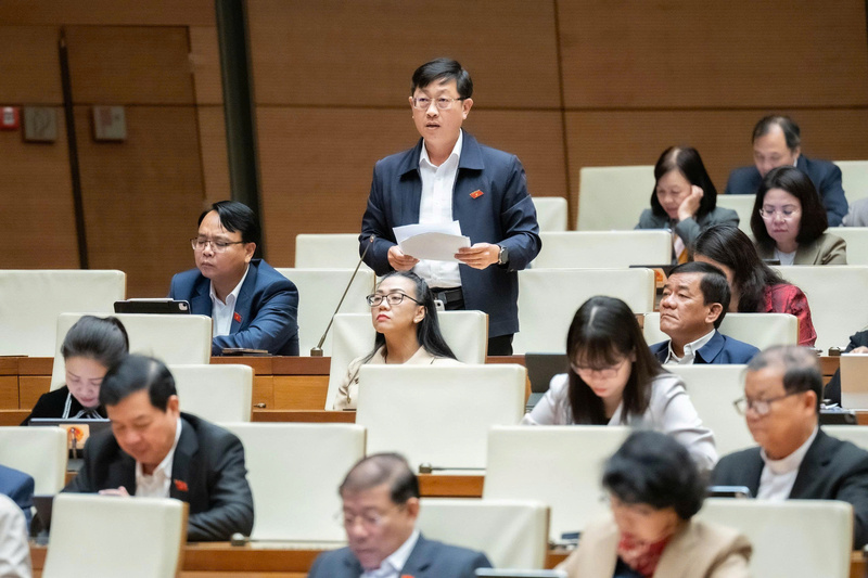 Đại biểu Nguyễn Hữu Thông - đoàn Lâm Đồng