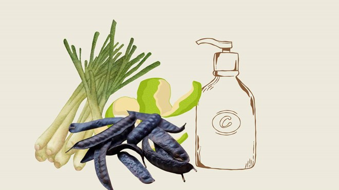 Công thức dầu gội tự làm tại nhà giúp giảm rụng tóc hiệu quả