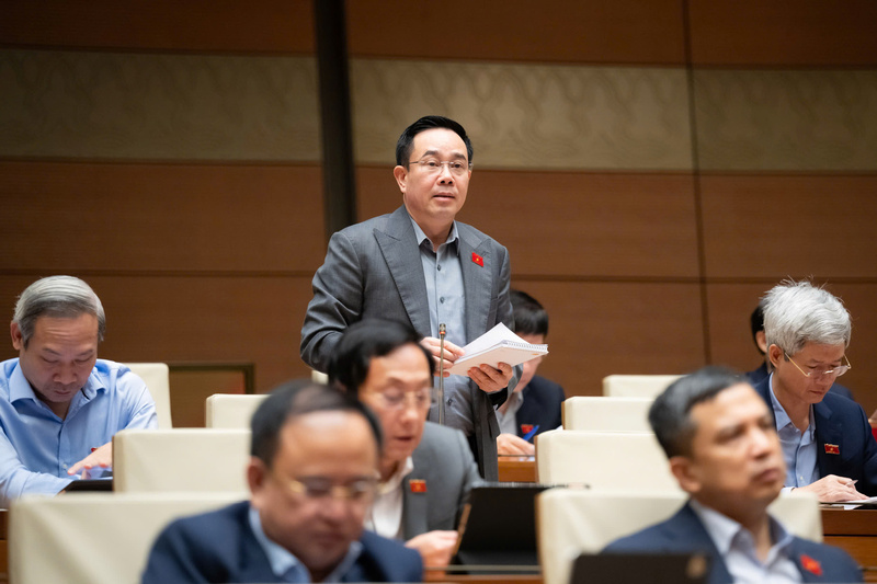 Đại biểu Nguyễn Văn Huy - đoàn Hưng Yên.