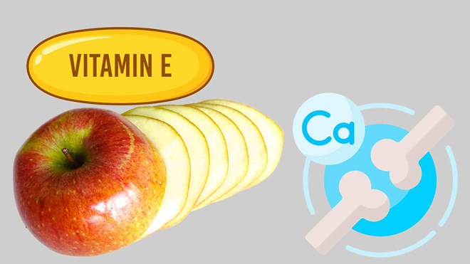 Cách ăn táo để hấp thụ tối đa lượng vitamin E và canxi