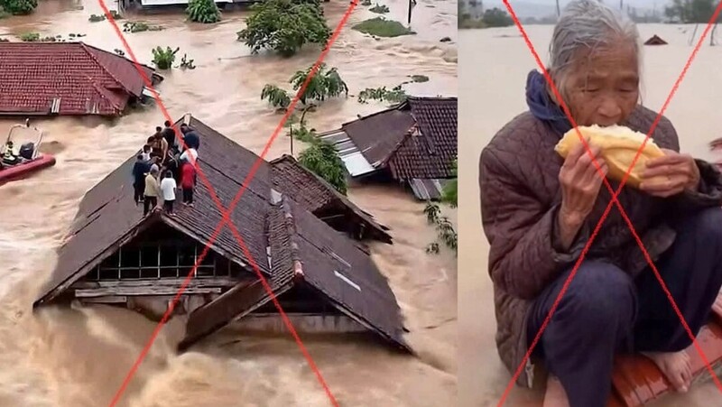 Hình ảnh video dựng bằng AI nhằm câu view, thậm chí kích động tâm lý bất mãn lan truyền trên mạng xã hội.