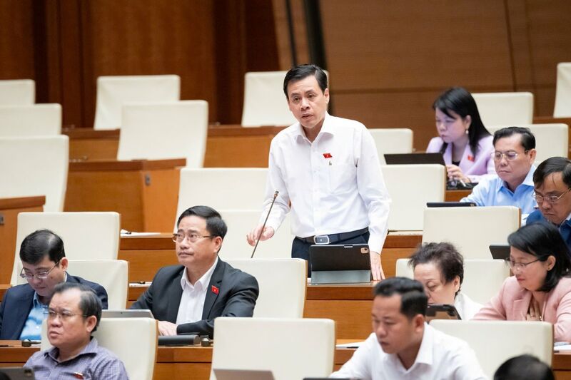 Đại biểu Trần Anh Tuấn – đoàn TP. Hồ Chí Minh. Ảnh: QH