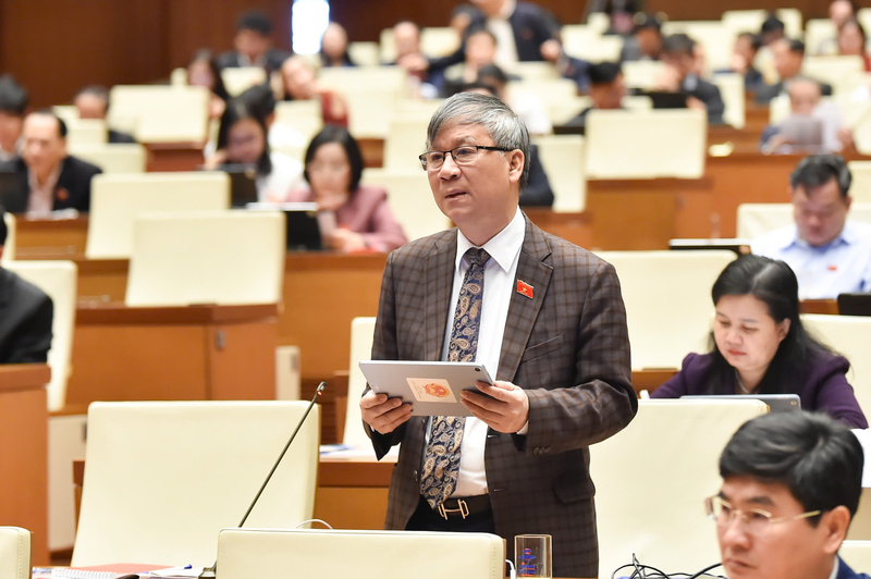 Đại biểu Nguyễn Anh Trí - đoàn TP Hà Nội.