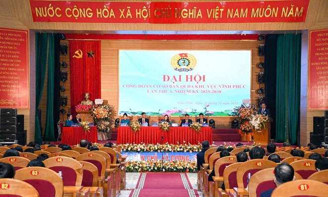 Ban Quản lý dự án khu vực Vĩnh Phúc tổ chức thành công đại hội