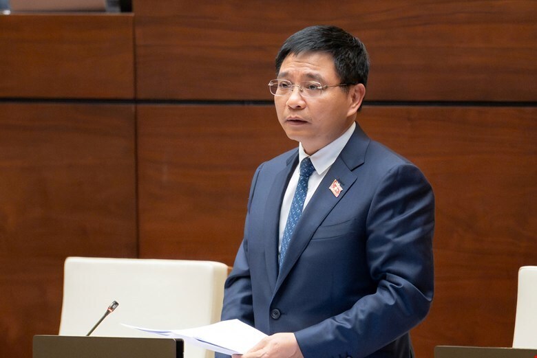 Bộ trưởng Bộ Tài chính Nguyễn Văn Thắng. Ảnh: QH