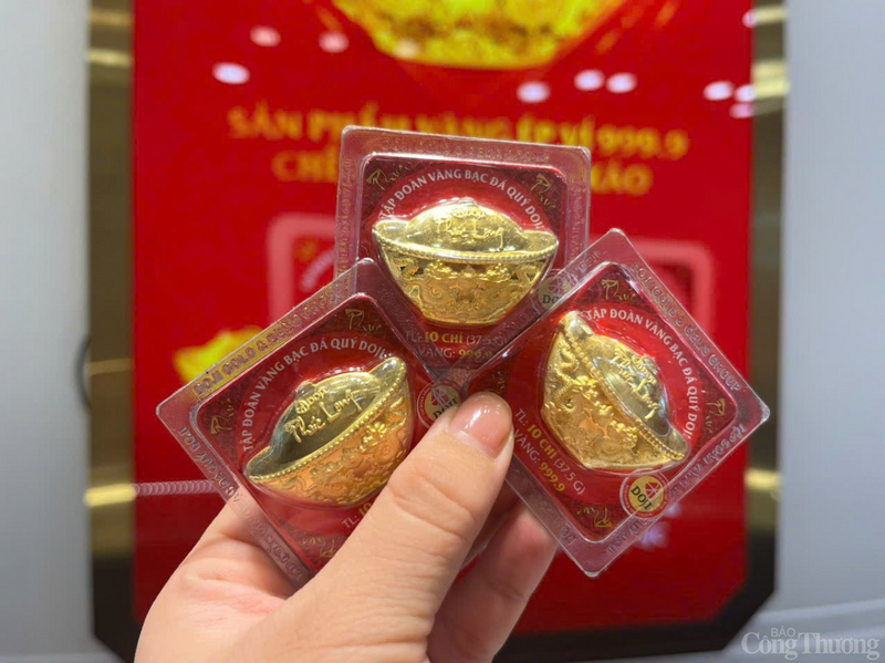 Giá vàng hôm nay ngày 09/12/2025. Ảnh: P.C