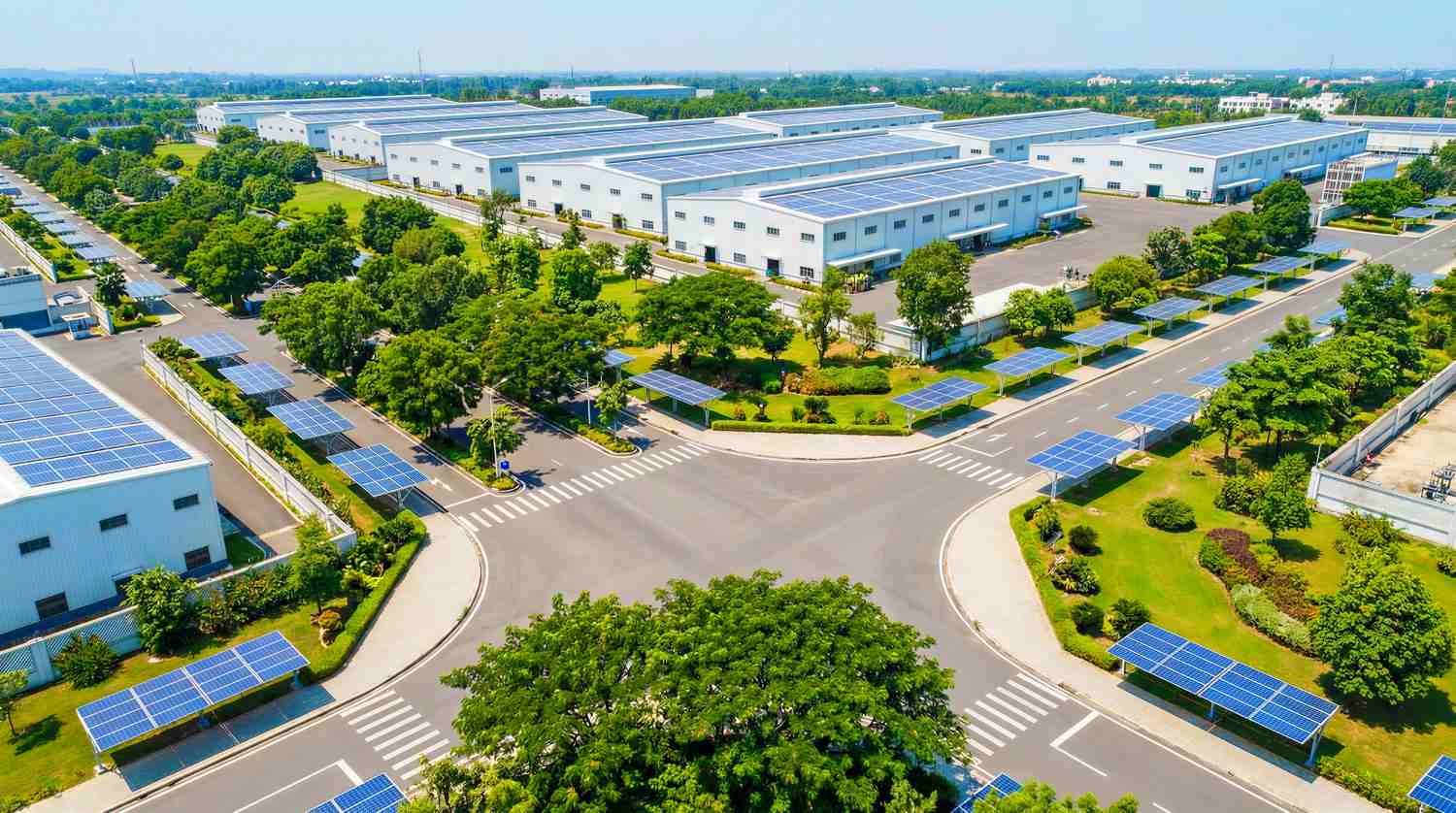 Phối cảnh Khu công nghiệp Nam Thăng Bình, Đà Nẵng. Ảnh: Nguyễn Long