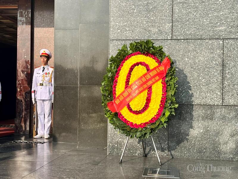 Công đoàn Công Thương Việt Nam báo công dâng Bác - 6