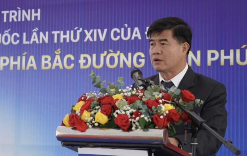 Ông Nguyễn Thiên Văn - Phó Chủ tịch UBND tỉnh Đắk Lắk phát biểu tại buổi lễ. Ảnh: Tuyết Hương