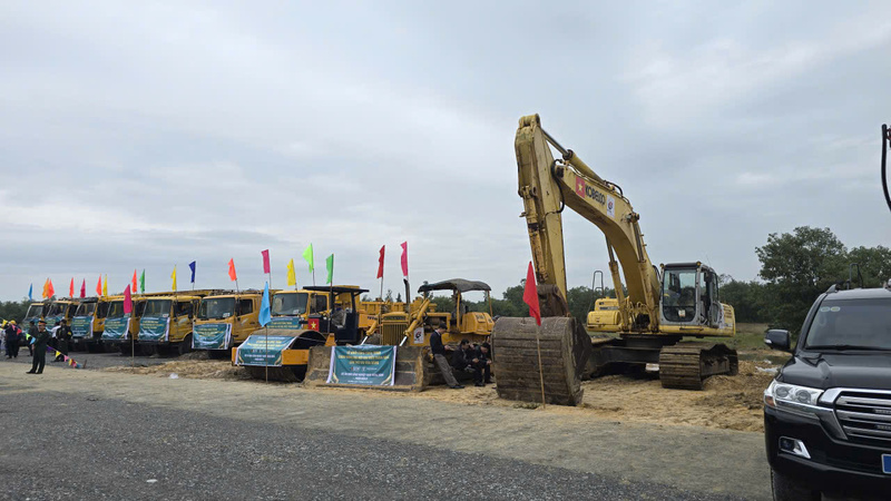 Dự án Phân khu B – Khu công nghiệp Nam Thăng Bình có quy mô 346 héc ta, tổng vốn đầu tư hơn 3.373 tỷ đồng. Ảnh: Nguyễn Dương