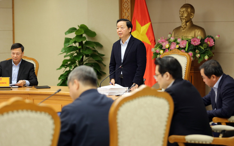 Phó Thủ tướng Trần Hồng Hà chủ trì cuộc họp. Ảnh: VGP/Minh Khôi