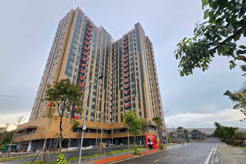 Dự án nhà ở xã hội, khu dân cư Đại Thắng. Ảnh: Nhóm Pv