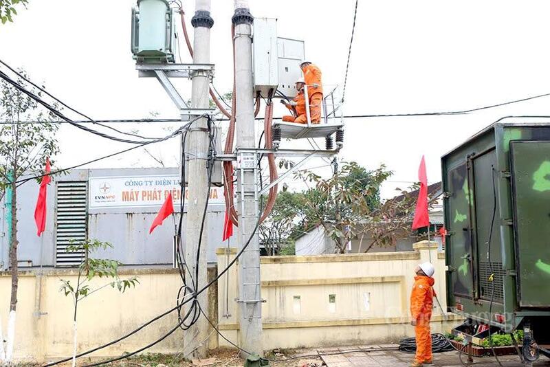 Dự báo phụ tải sinh hoạt và chiếu sáng dịp Tết tại khu vực phía Nam tỉnh Nghệ An sẽ tăng từ 120 - 160% so với ngày thường. Ảnh: Cao Thảo