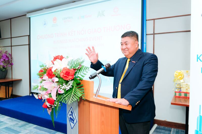 Ông Paul Le, Phó Chủ tịch Tập đoàn Central Retail Việt Nam phát biểu tại sự kiện.