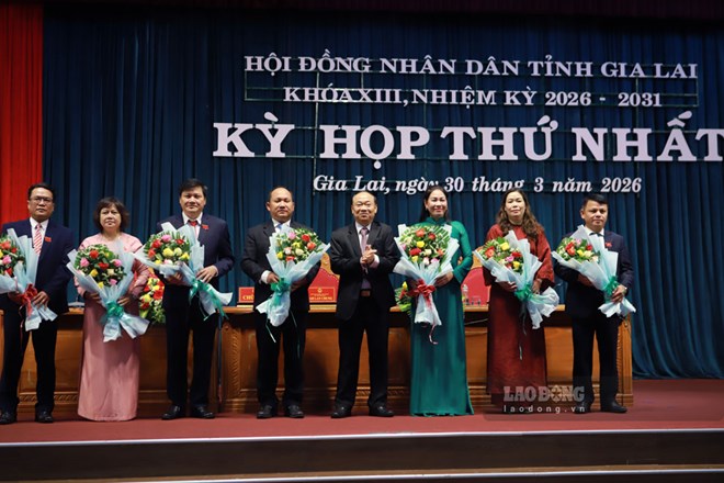 Gia Lai bầu loạt chức danh chủ chốt HĐND, UBND tỉnh nhiệm kỳ mới