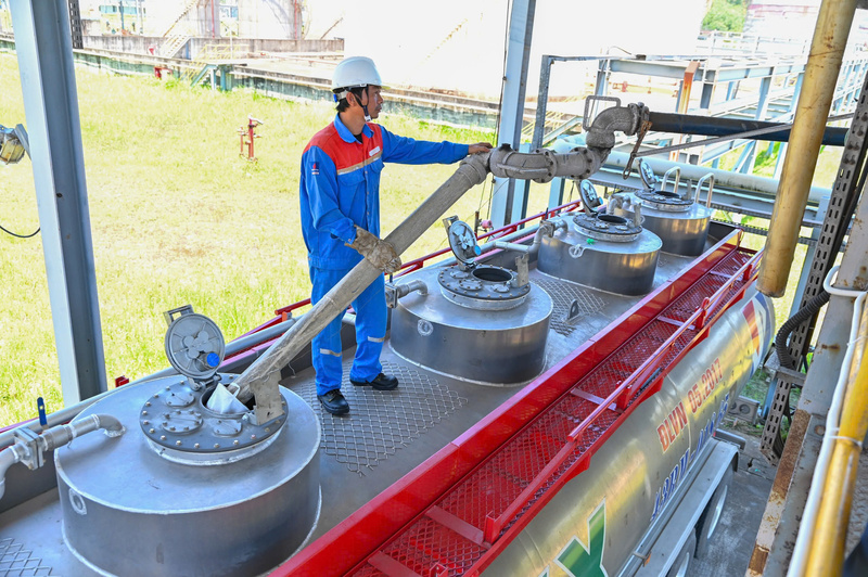 BSR-BF hiện đang phối hợp với BSR triển khai nâng cấp và bảo dưỡng tuyến đường ống vận chuyển Ethanol E100. Ảnh: Nguyễn Dương