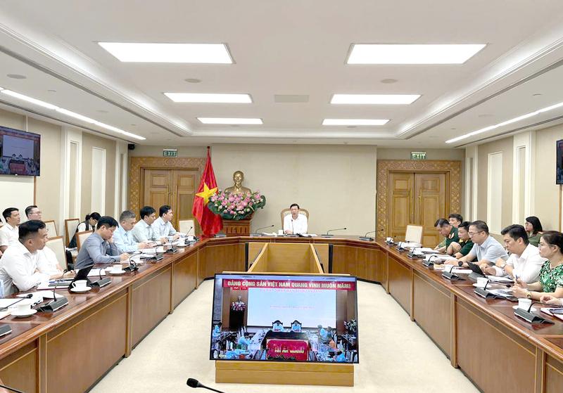 Toàn cảnh cuộc họp. Ảnh: VGP