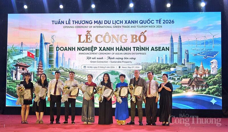 Trong khuôn khổ sự kiện đã diễn ra Lễ công bố “Doanh nghiệp xanh Hành trình ASEAN” nhằm tôn vinh, lan tỏa những giá trị tích cực của doanh nghiệp Việt Nam và khu vực ASEAN.