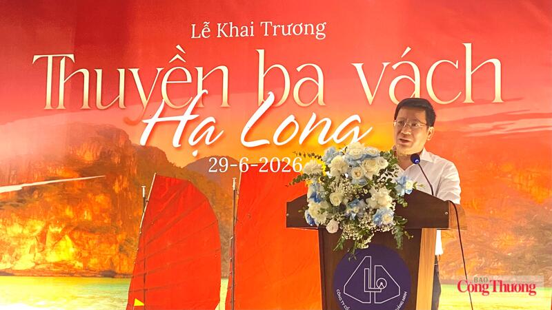 Lãnh đạo Sở Văn hóa, Thể thao và Du lịch Quảng Ninh phát biểu tại sự kiện.