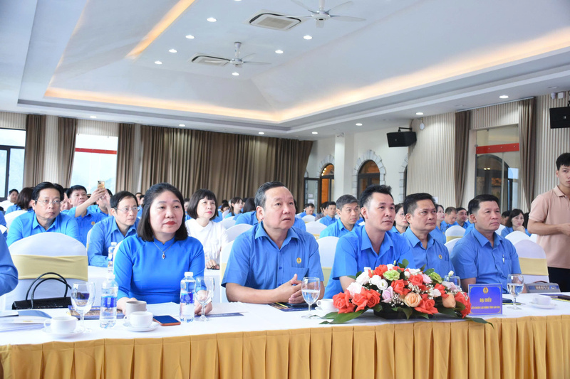 Các đại biểu đến từ các tổ chức Công đoàn tham dự hội nghị