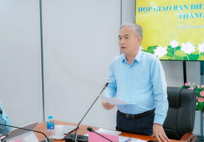Tổng giám đốc Tập đoàn Công nghiệp Than - Khoáng sản Việt Nam Vũ Anh Tuấn. Ảnh: Truyền thông TKV