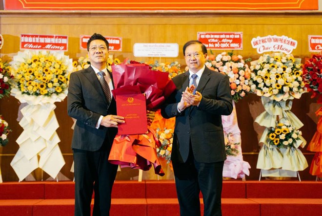 TS.NSND Đỗ Quốc Hưng được bổ nhiệm làm Giám đốc Nhạc viện Thành phố Hồ Chí Minh