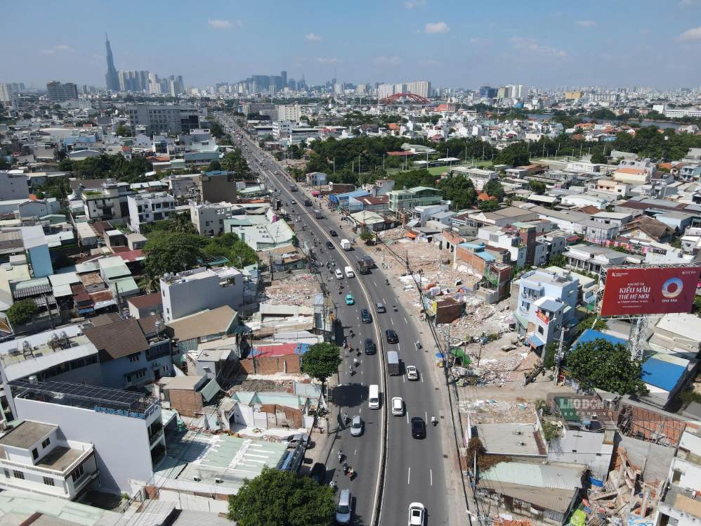 TPHCM khởi công mở rộng Quốc lộ 13 dịp 2.9. Ảnh: Thái Bảo