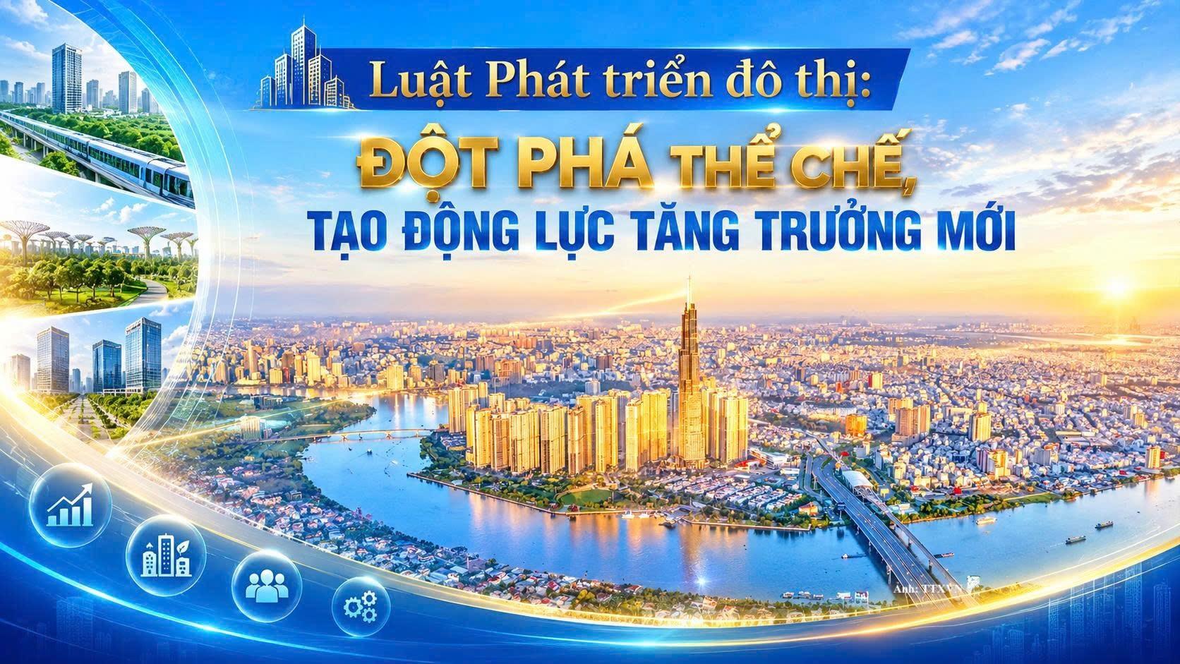 Luật quy định cơ chế, chính sách thúc đẩy phát triển đối với thành phố là đô thị loại đặc biệt, gồm Thành phố Hồ Chí Minh và các thành phố khác được xác định là đô thị đặc biệt, cùng thành phố khác và khu kinh tế đặc biệt.