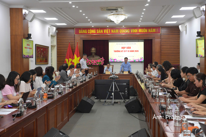 Bộ Văn hóa, Thể thao và Du lịch họp báo thường kỳ quý III năm 2026.