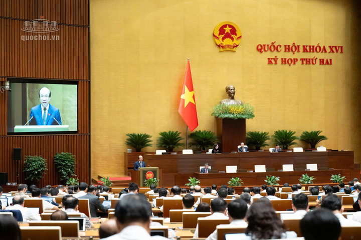 Ngày 19/10, Quốc hội khoá XVI tiếp tục chương trình Kỳ họp thứ 2. Ảnh: Quochoi.vn